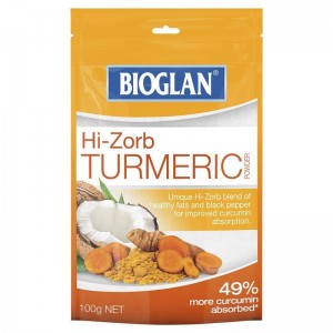 Bioglan 바이오글랜 하이조브 강황 파우더 100G Hi-Zorb Turmeric Powder 100g