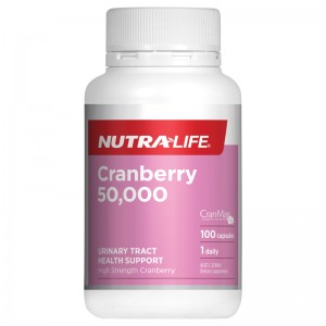 뉴트라라이프 크랜베리 50000 100캡슐 NutraLife Cranberry 50000 100 Capsules NEW